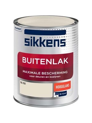 Sikkens Buitenlak Hoogglans RAL 9001