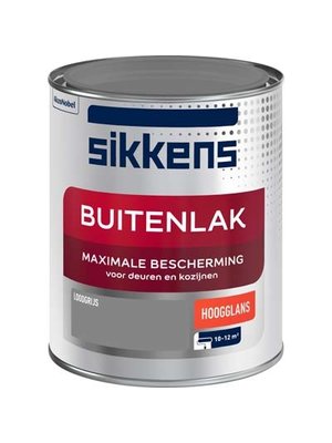 Sikkens Buitenlak Hoogglans LOODGRIJS