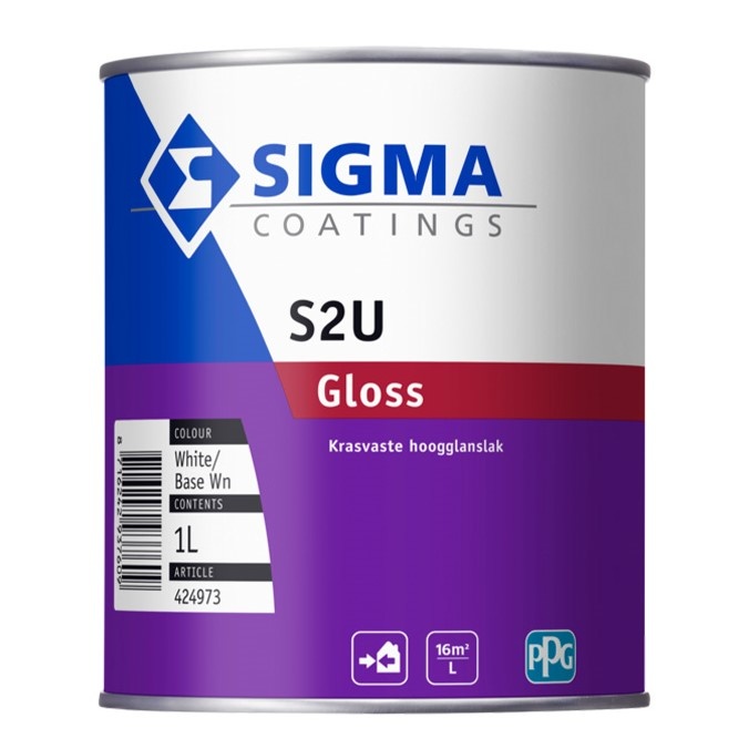 Sigma S2u Gloss 0,5 Liter Op Kleur Gemengd