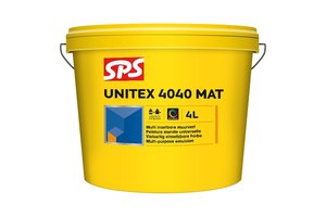 SPS Unitex 4040 Mat RAL 9010