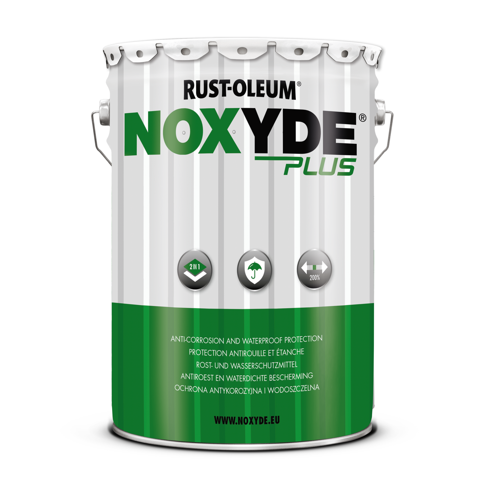 Rust-Oleum Noxyde Plus Kiezelgrijs Ral 7032 20 Kilo