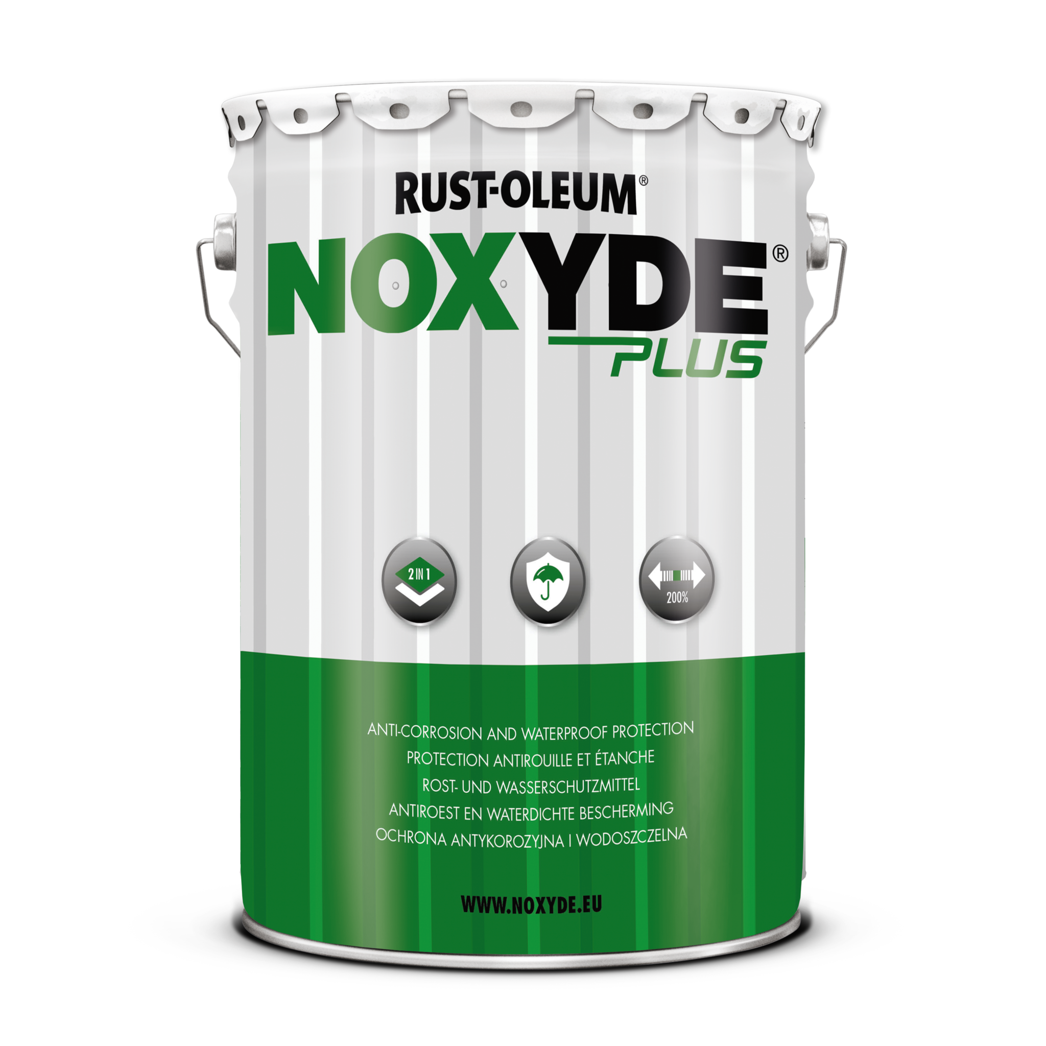 Rust-Oleum Noxyde Plus Zilvergrijs Ral 7001 20 Kilo