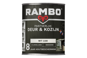 Rambo Pantserlak Deur & Kozijn Zijdeglans Dekkend 1100 Wit