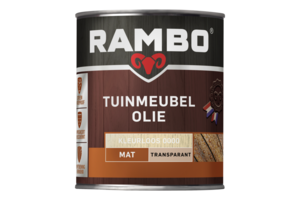 Rambo Tuinmeubel Olie Transparant 0000 Kleurloos