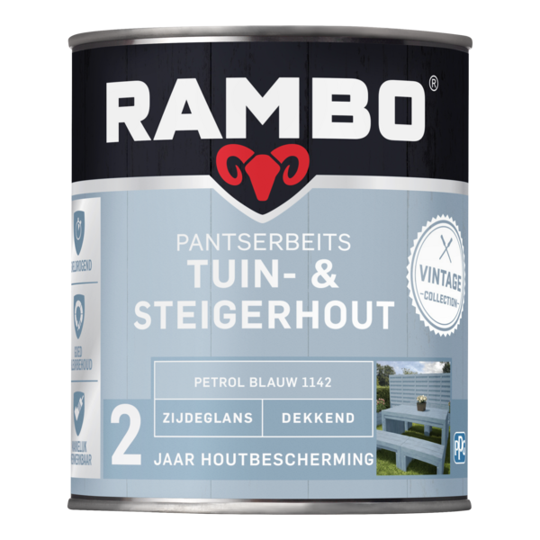 Eindig vitaliteit Verschillende goederen Rambo Pantserbeits Tuin- & Steigerhout Zijdeglans Dekkend 1142 Petrol Blauw  online kopen? - Verfwebwinkel.nl