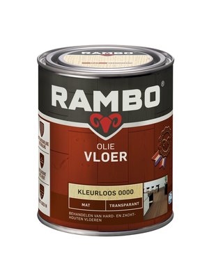 Rambo Vloer Olie Transparant Mat 0000 Kleurloos