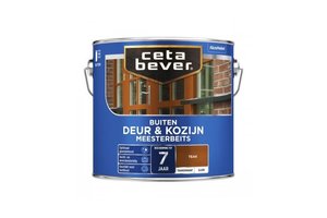 Cetabever Meesterbeits Deur & Kozijn Transparant  Glans Teak