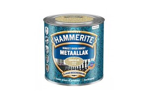Hammerite Metaallak Hamerslag Goud