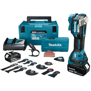 Makita DTM52RTJX2 18V Li Ion accu multitool 2x 5 0Ah incl
