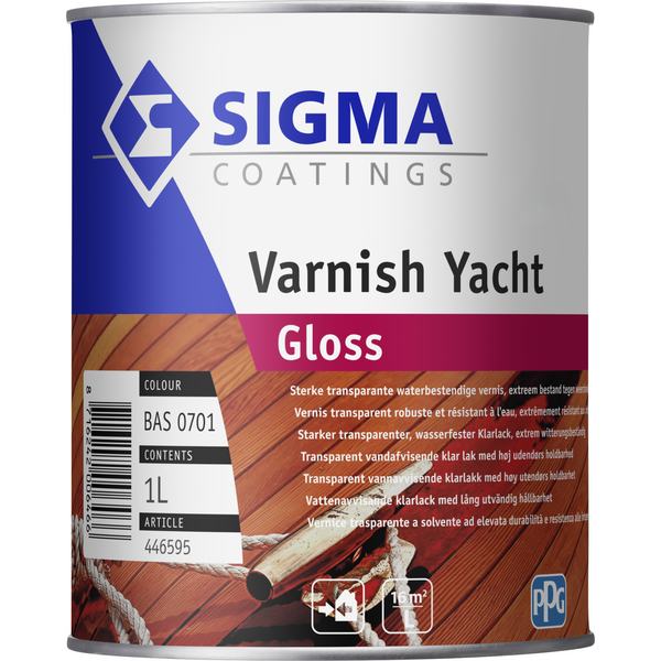 sigma varnish yacht gloss 2.5 ltr