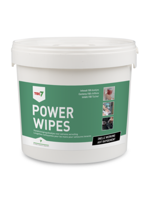 Tec7 Powerwipes Reinigingsdoekjes