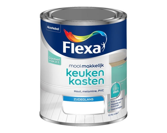 flexa mooi makkelijk keukenkasten kleur 750 ml