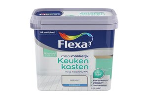 Flexa Mooi Makkelijk Keukenkasten Zijdeglans IJswit 750ml