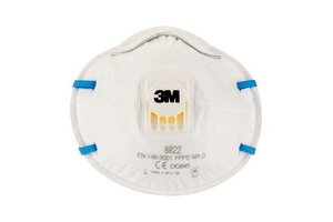 3M 8822C3 Stofmasker met ventiel - FFP2 (3st)