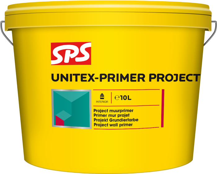 SPS Unitext Primer Project Wit 10 Liter Wit