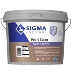 sigma sigmapearl clean semi-matt wit 2.5 ltr