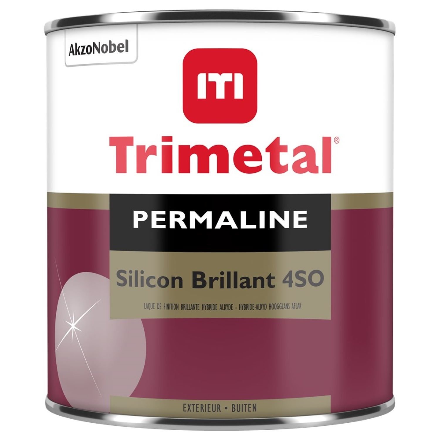 Trimetal Permaline Silicon Brillant 4so Op Kleur Gemengd - 1l