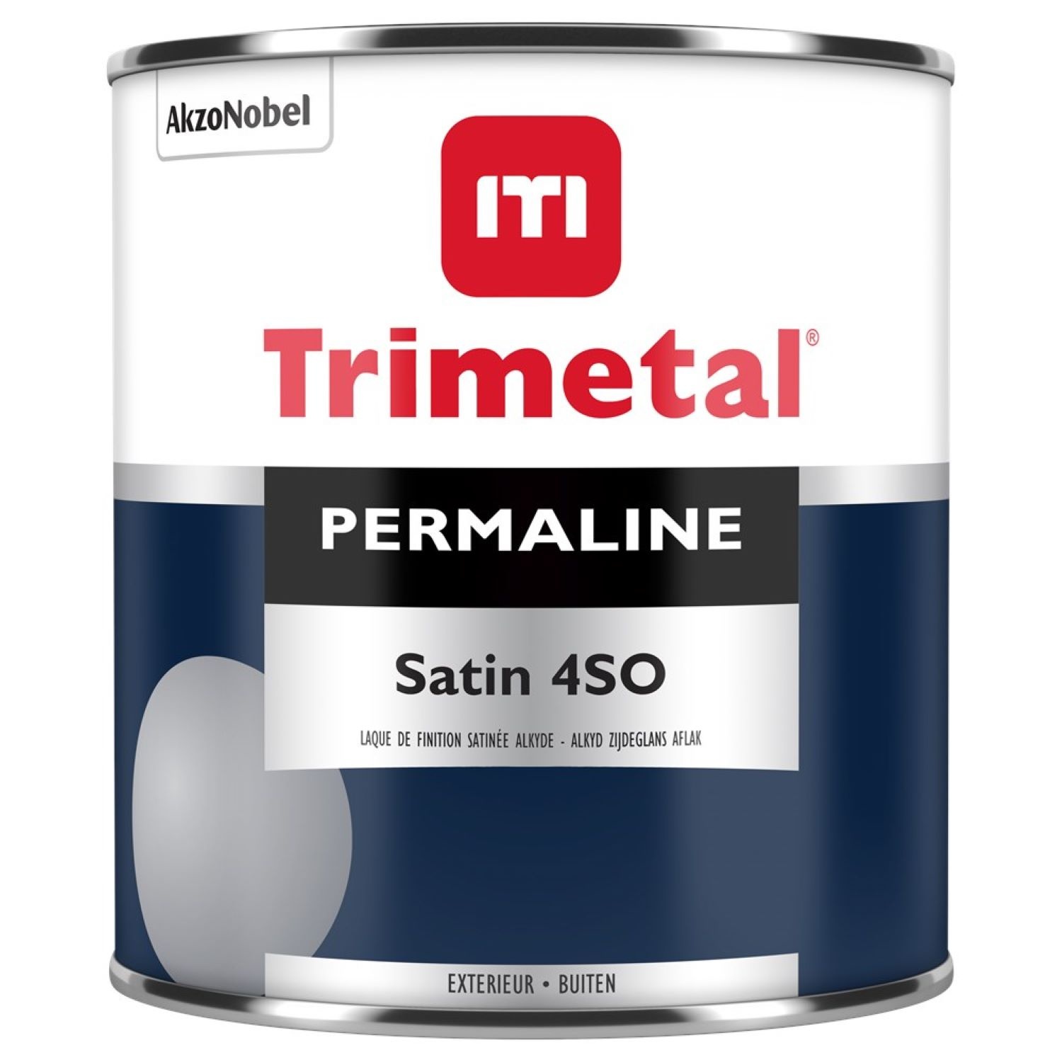 Trimetal Permaline Satin 4so Op Kleur Gemengd - 1l