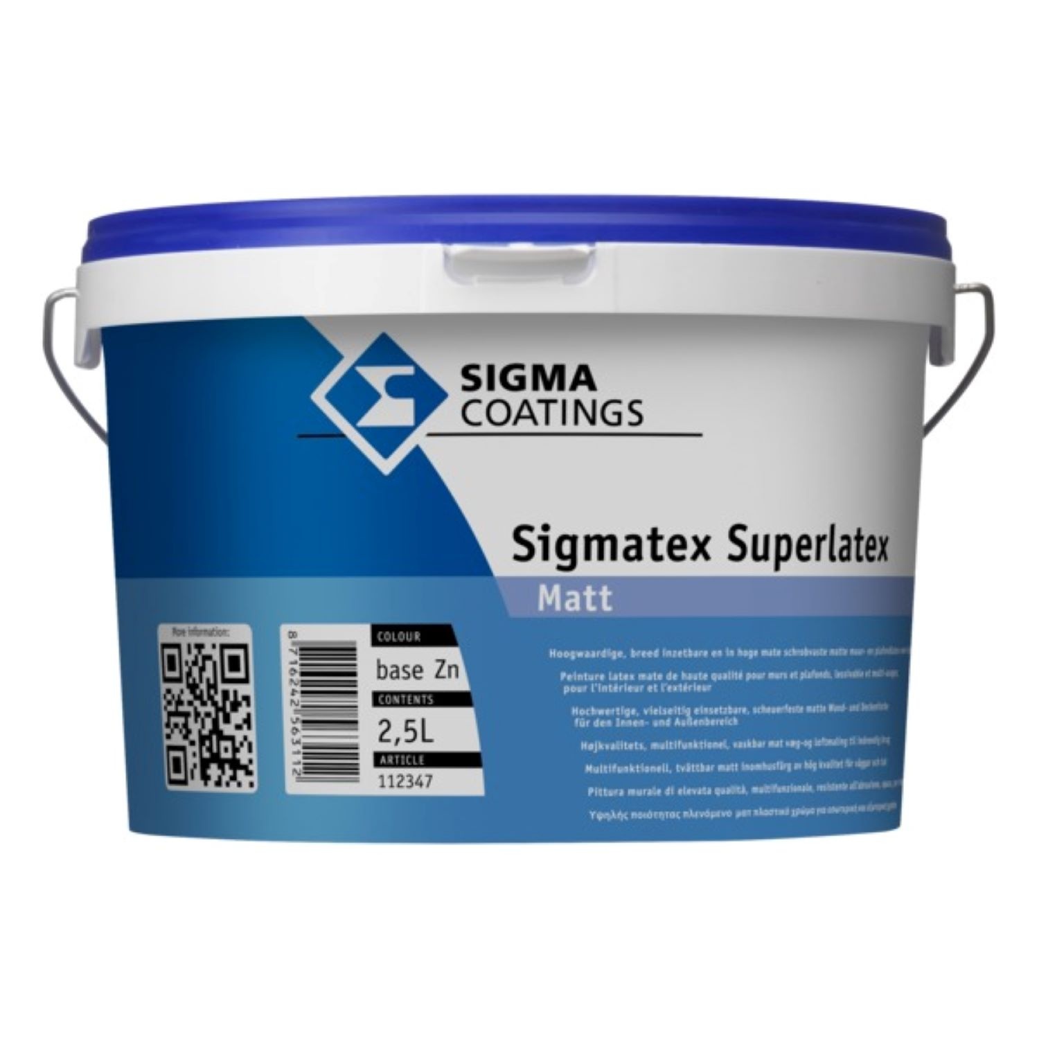 sigma sigmatex superlatex matt wit 5 ltr