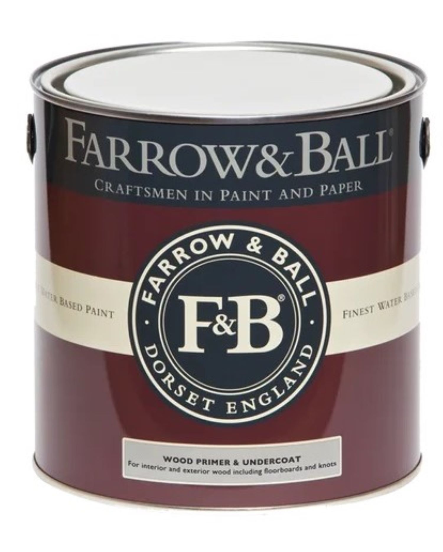 Farrow&Ball Wood Primer&Undercoat White And Light Tones 0,75l