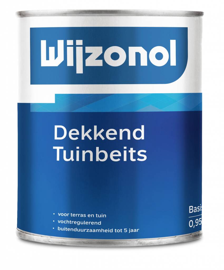 Wijzonol Dekkend Tuinbeits 1 Liter Op Kleur Gemengd