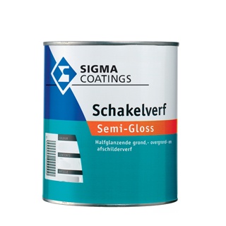 Sigma Schakelverf Semi-gloss 1 Liter Op Kleur Gemengd