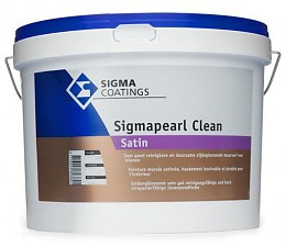 sigma sigmapearl clean satin lichte kleur 10 ltr
