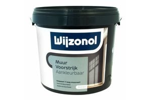 Wijzonol Muurvoorstrijk Aankleurbaar