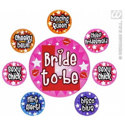 Buttons voor dames vrijgezellenfeest