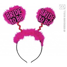 Zwart diadeem Bride to be