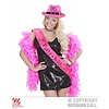 Roze Fedora hoed party girl