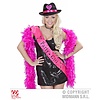 Fedora hoed party girl zwart