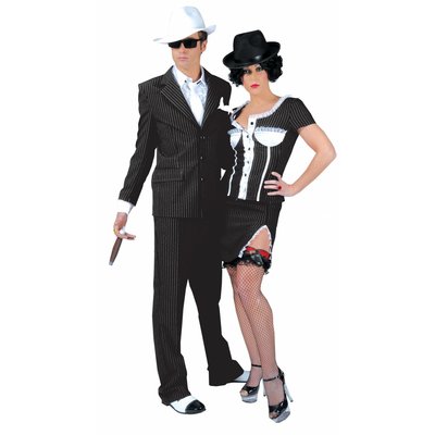 Party- feestkleding: Bonnie & Clyde