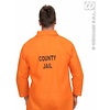 Party-kostuum: Oranje inmate overalls