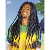 Party-kleding: Pruik, Rasta