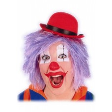 feestaccessoires: Kleurige clownspruiken