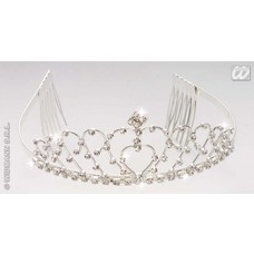 Party-sieraden: Tiara met diamanten