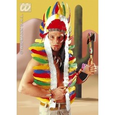 Partyartikelen: Indianentooi lang, 160cm