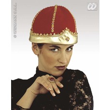 Party-accessoires: Stoffen kroon koningin