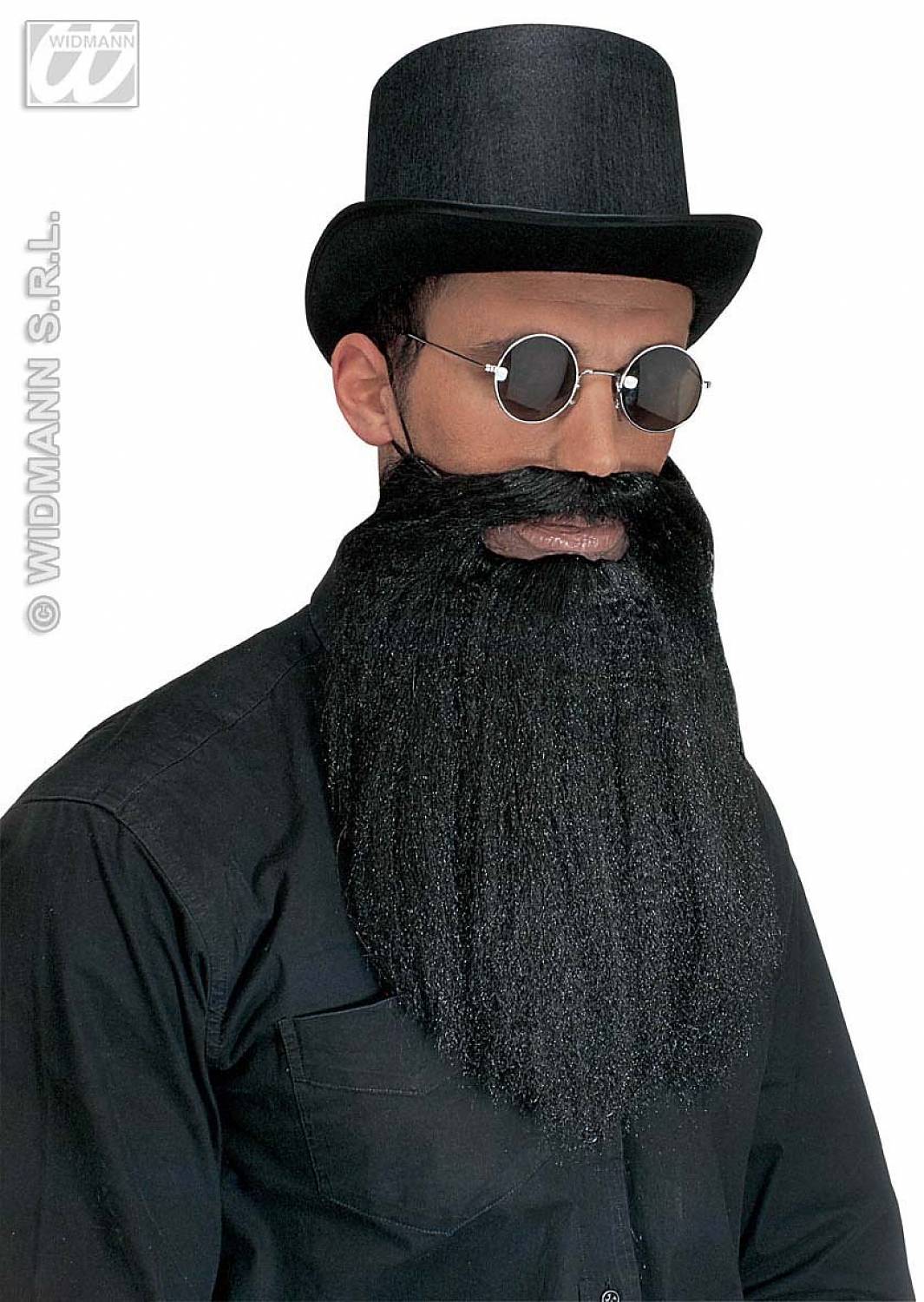 Macadam Wat mensen betreft Erge, ernstige Joodse baard met snor