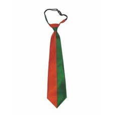 Kleding-accessoires: Stropdas Groen/oranje