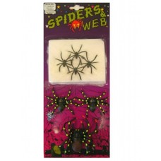 Schrik-me-rot artikelen: Dirty spiders in web