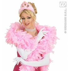 Tiara's met marabou voor henparty's