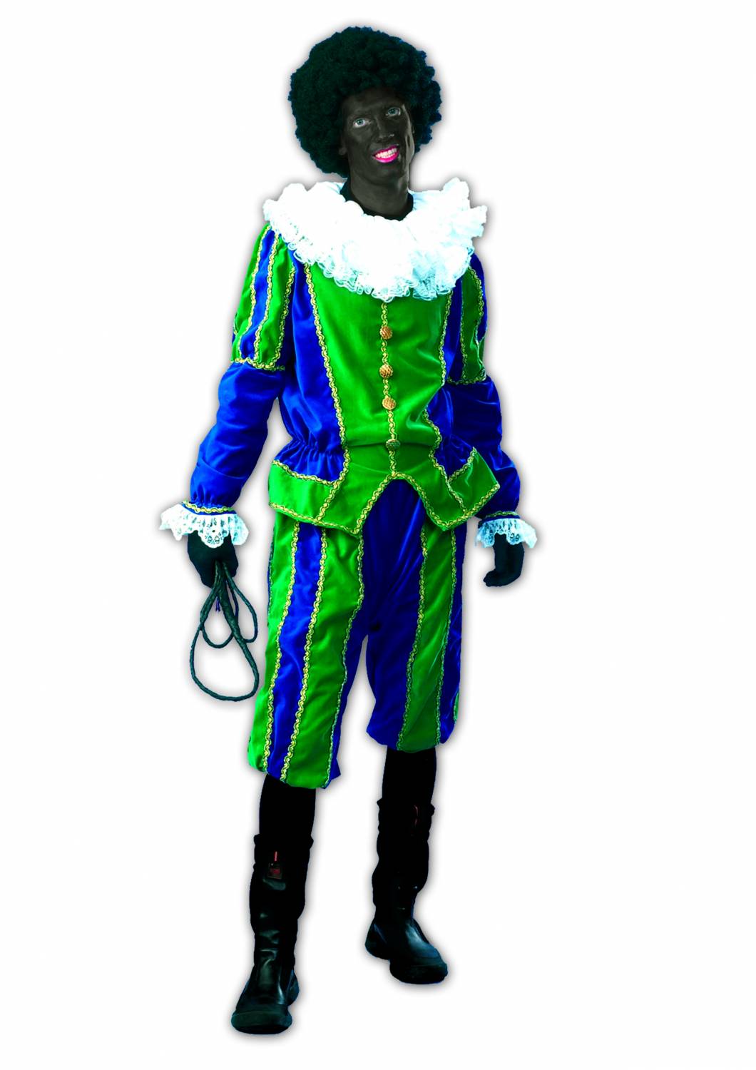 Winderig Verandert in String string Zwarte Piet-kostuums