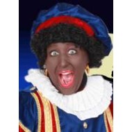 Zwarte Piet: Zwarte piet pruik