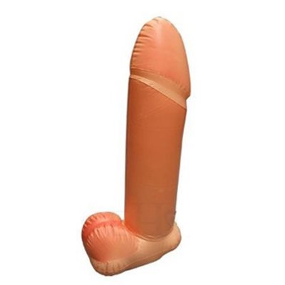 Opblaasbare penis voor henparty's