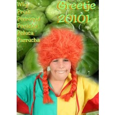 feestaccessoires: Pruik Greetje van Oranje