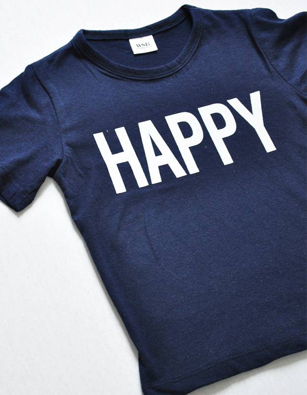 WHITESKETCHBOOK - Unisex T-shirt HAPPY