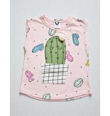 Coco Rabbit - Cactus shirt wit of roze