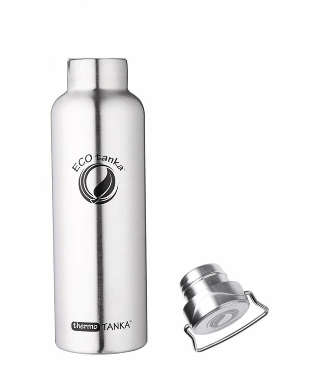 ECOtankas™ Ecotanka Trekka Tanka 1,0 Ltr met RVS sluiting "Wave"